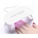 UV Nail Light UV Nail Lamp Mini UV Light For Gel Nails UV Lamp Gel Nail Polish UV LED Nail Light For Nail Stckers Gel Nail Strips UV Nail Light Cure For Gel Nail Wraps