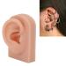 Silicone Right Ear Model for Piercing Training and Earrings Display - Dark Skin Color - Buy Online on GoSupps.com
