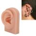 Silicone Ear Model for Piercing Training | Soft Flexible & Reusable Human Ear Display (Dark Skin Color) - International Shipping Available - Buy Online on GoSupps.com