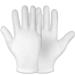 Reusable White Cotton Gloves Moisturizing Gloves for Dry Hands Eczema Cotton Gloves for Sleeping