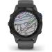 Garmin Fenix 6 Pro Solar Smartwatch Bundle - Black/Slate Gray with Screen Protector - Buy Online on GoSupps.com