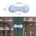 Cabinet Door Locks for Baby Proof and Child Safety  4 Pack Cabinet Locks with Adhesive for Drawer Cupboards Fridge Oven Closet and Pantry  Childproof Door Latch for Protecting Kids Toddler and Infant - Buy Online on GoSupps.com