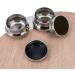 Looneng Double Dipper Palette Cup with Screw Lid and Clip - Buy Online on GoSupps.com