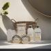 Luxury Almond Scent Spa Gift Basket for Women - Shower Gel Body Lotion Bath Salts & More - Buy Online on GoSupps.com