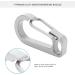 Titanium Alloy Carabiner Keychain - EDC Mountaineering Buckle for Climbing & Outdoor Safety | International Shipping Available - Buy Online on GoSupps.com