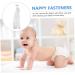 IWOWHERO 40pcs Diaper Button Baby Belly Band | Diaper Nappy Buckle Set - Buy Online on GoSupps.com