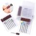 POPETPOP 1 Set nail polisher manicure drill bits nail replacement bits nail drill sanding bands New Nail Drill Bits alloy polishing head Stainless Steel. Silicone. Quartz. Ceramics 7.1x5.7cm Picture 4 - Buy Online on GoSupps.com