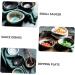 Zerodeko 4pcs Ceramic Side Dish Sauce Plate Condiment Dish Soy Sauce Small Saucer Dipping Bowl Fruit Salad Bowls Japanese Snack Fruit Snack Ice Food Container Household Ceramics Pickles - Buy Online on GoSupps.com