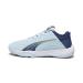 PUMA Unisex Kids Accelerate Jr Handball Shoe 38.5 EU Silver Sky Persian Blue White