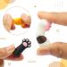 12-Piece Cat Paw Silicone Cuticle Nipper Cover Set | Nail Protector & Manicure Tools | 3 Colors - Buy Online on GoSupps.com