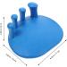 1 Pair Blue TPR Toe Separator Spacers for Women - Foot Correctors and Thumb Splint Set - Buy Online on GoSupps.com
