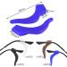 24 Pairs Durable Anti-Slip Glasses Ears - Silicone Holders for Sunglasses & Reading Glasses | Comfortable Slide Stop Solution - Buy Online on GoSupps.com