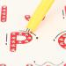 Magnetic Alphabet Sign Board - Educational ABC Letters Drawing Board for Kids | Preschool Gift in Red - Buy Online on GoSupps.com