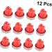 LIFKICH 12pcs Home D cor Tea Lights Candles Wedding Decoration Valentine Candle Tealight Candles Home Decor Baby Showers Candles Decorative Candles for Valentine's Day Rose Proposal Red Red 4*3.5cm - Buy Online on GoSupps.com