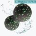Fascia Ball Set for Deep Tissue Massage | Peanut & Lacrosse Balls for Neck Back Spine & Feet Relief | Trigger Point Release - Green - Buy Online on GoSupps.com