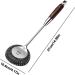 Fovolat Dishwashing Cleaning Brush | with Long-Handle Stainless Steel Scrubbing Brush Kitchen Cleaning Metal Stainless Steel Scrubbing Brush Non Stick Pot Steel Wire Ball - Buy Online on GoSupps.com