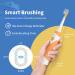 WHITOP ED07 Sonic Electric Toothbrush for Kids - Rechargeable, 3 Modes, Wireless Charging, Smart Timer - Orange - Buy Online on GoSupps.com