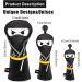 Ninja Design Golf Club Headcover - Magnetic Closure, Premium Leather, Elegant Embroidery - For 3 Wood, Driver, Fairway Wood, Hybrid, Blade & Mallet Putter - 1pc - Buy Online on GoSupps.com