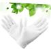 Angoily 20 Pairs Beauty Hand Gloves Cotton Gloves Cooking Prep Gloves Paraffin Hand Mitts Moisturizing Gloves Meal Prep Gloves Hand Moisturizer Gloves Mittens White Gloves Short Work - Buy Online on GoSupps.com