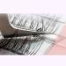 Fishtail Design Individual False Eyelashes - Long Soft Black 0.07 C Curl 8mm Premade Spikes for Elegant Beauty | International Shipping - Buy Online on GoSupps.com