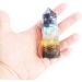 7 Chakra Orgonite 4'' Crystal Wand - Healing Tower for Chakra Balance, Stress Relief, and Inner Healing | Improve Relationships with Chakra Energy - 4'' Tall - Buy Online on GoSupps.com