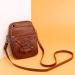 Qwuveds Women's Small Shoulder Bag - Mini Phone Wallet & Messenger Bag - Perfect for Cycling & Kids - Brown - Buy Online on GoSupps.com