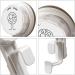 HONMEET Suction Cup Hook Coat Hook Key Holder for Wall Traceless Hooks Bathroom Hooks Bathroom Wash Pot Lid Holder Plastic Sucker Pads Storage Hooks Punch- Hook Tub White Washbasin Abs - Buy Online on GoSupps.com