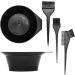 Bstepompre Hair Dye Color Brush and Bowl Set Hair Color Brush Mixing Bowl Kit Tools for Hair Dying Coloring Applicator 7 Piece Set - Buy Online on GoSupps.com