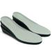 CSCDD Inner Raised Insole for Men and Women's Leisure PU Sports Breathable Invisible Raised Insole with Raised Insole(39-40) 39-40 Gray