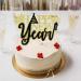 GotGala Happy New Year Cake Toppers Black & Gold Glitter Happy New Year Decorations Cheers to 2024 Hello 2024 New Year Cake Topper for New Years Eve Party Winter Holiday Decorations - Buy Online on GoSupps.com