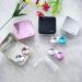 Buy Lavender Contact Lens Etui - Single Colored Lens Cover Container Holder for Fashion Accessories | International Shipping - Buy Online on GoSupps.com