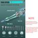 Electric Nail Drill Kit - 45000RPM Professional Rechargeable Nail File for Acrylic & Gel Nails - Manicure Pedicure Tools for Women - M202 Bean Green - Buy Online on GoSupps.com