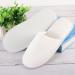 Vaguelly 4 Pairs Disposable slippers cotton slippers travel slippers mens slippers indoor disposable hotel slipper for men one off hotel slippers one off spa slippers at home man 4pairs White - Buy Online on GoSupps.com
