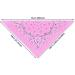 Women's Light Up Cowboy & Cowgirl Hat Set | Western Style Tiara with Bandana & Heart Sunglasses - Pink - Buy Online on GoSupps.com