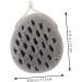 WATIIFUFU Bath Sponge Bathing Shower Sponge Body Sponge Bathing Ball Bathing Sponge Body Scrubber Sponge Bath Supplies Bath Scrubber Sponge Shower Ball Body Cleaning Sponge Shower Scrubber - Buy Online on GoSupps.com