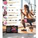 Fit Life Sport Resistance Exercise Bands Fabric Non Slip Hip Bands for Squats Legs Butt Thigh and Hip Workout Thick Wide Fitness Loop for Men & Women. Workout Guide Included - Buy Online on GoSupps.com