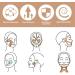 Bande De Lifting du Visage Pour R duire les Rides Et Raffermir la Peau Pr vention des Rides du Visage Et Bande De Lifting Myofascial Favorise la Circulation Et Pr vient le Rel chement Cutan Bande E - Buy Online on GoSupps.com