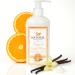 Orange & Vanilla Fusion Hand & Body Lotion, Natural Moisturizer for Dry Skin w/Aloe Vera, Coconut Oil, Ceramides, Vitamin B5, Vitamin E, Intense Moisturizing Cream 8 oz Orange & Vanilla 8 Fl Oz (Pack of 1)