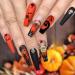 Kalolary 1500pcs Halloween Nail Art Stickers Decals - Self-Adhesive DIY Nail Decorations for Halloween Party - Pumpkin/Witch/Bat/Ghost/Skull Shapes - Buy Online on GoSupps.com