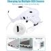 Lveal Head Magnifying Glass Rechargeable Headband Magnifier Glasses with 2 LED Lights Head Mount Magnifier Eyeglasses White - Buy Online on GoSupps.com