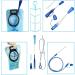 Buy Tannozhe 4-in-1 Bubble Cleaning Brush Set for Water Bottles | Small & Large Brushes + Foldable Drying Hangers - International Shipping Available - Buy Online on GoSupps.com
