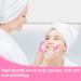 50 Compressed Natural Facial Sponges for Exfoliating and Makeup Removal - Reusable Soft Face Cleansing Sponge in Pink with Storage Jar - Buy Online on GoSupps.com
