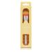 Brush Club Double Ended Face Makeup Brush - Spectrum Dual Foundation & Concealer Brush with Hypoallergenic Bristles - Yellow Orange Duo - International Shipping Available - Buy Online on GoSupps.com