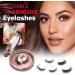 Eeauytr False Eyelashes 3D Natural Eyelashes for women Reusable Self-Adhesive Eyelashes Glue Free Waterproof False Eyelashes No Liner or Glue Required for Makeup Eyelashes Extension - Buy Online on GoSupps.com
