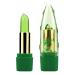 Aloe Magic Lipstick Temperature Color Changing Lipstick Long Lasting Lip Balm Nutritious Soothing Lip Balm Green Magic PH Color Changing Jelly Lipstick