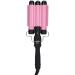 3 Barrel Curling Iron Wand - Hair Waver Curler with LCD Display | International Shipping | Perfect for Home & Salon Use - Buy Online on GoSupps.com
