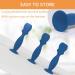 YAFIYGI 2Pack Diaper Cream Spatula - Soft Flexible Silicone Applicator for Baby Rash - Blue - Buy Online on GoSupps.com