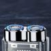 Buy Mini Transparent Dual Head Electric Shaver for Men - Low Noise Travel Razor - Buy Online on GoSupps.com