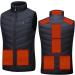 oelaio Lightweight Heated Vest for Men Women Electric USB Heating Vest for Winter Warm Heated Vest Warm Coat Out-Wear Black Medium - Buy Online on GoSupps.com