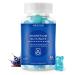 Magnesium Glycinate Gummies 500mg Sugar-Free for Adults & Kids Magnesium Gummies for Sleep Stress & Muscle Relief Supports Bone & Nerve Health Vegan 60 Count Blueberry Flavor